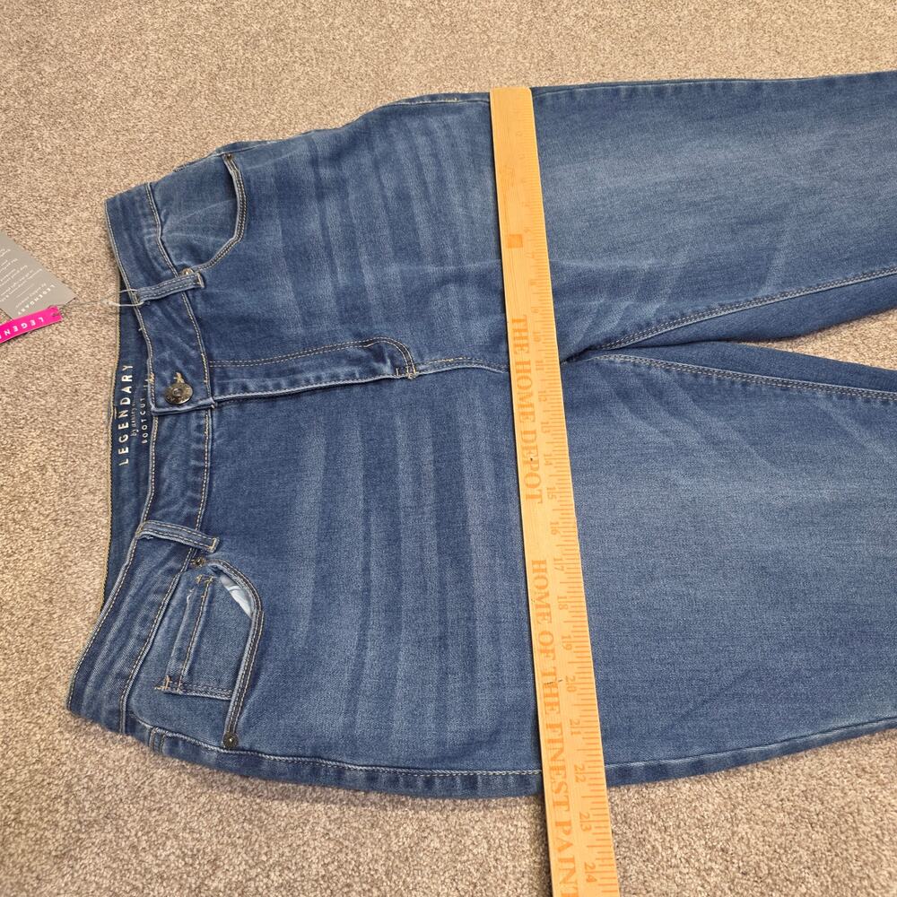 Indie sleaze Ashley Stewart Legendary Bootcut Jeans Plus Size 18 medium wash - Picture 11 of 13